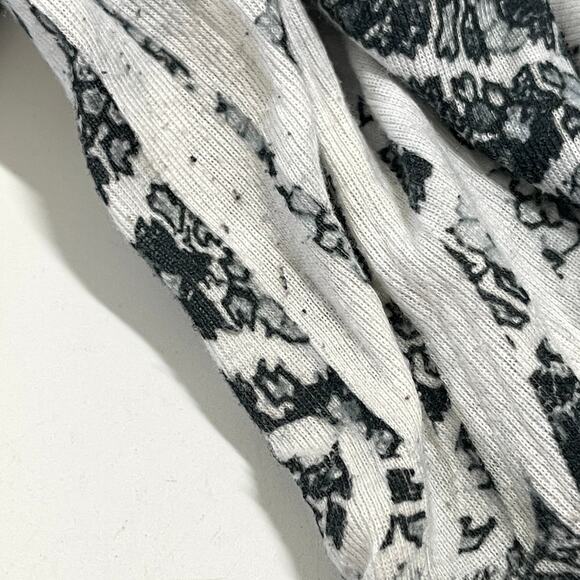 Style co Top Womens Size M Gray Beaded Fairy Grunge Boho Hippie Y2K PILLING - Picture 8 of 8